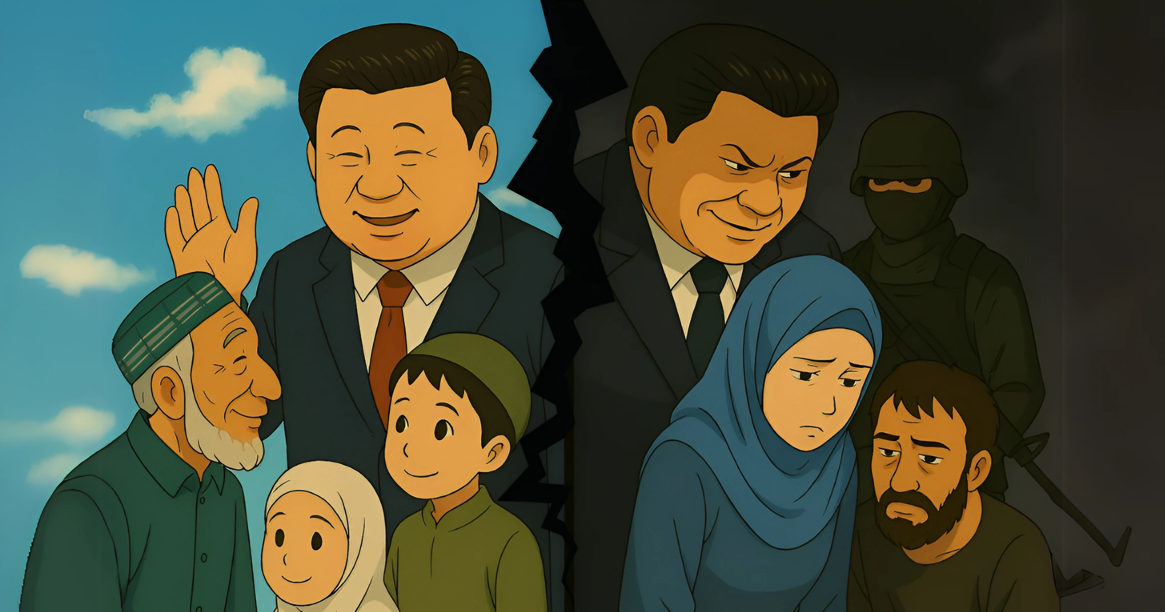 Uyghur muslims oppressed by china communist party